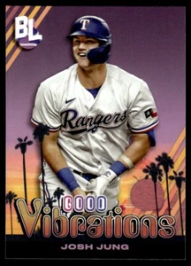 2024 Topps Big League Good Vibrations Josh Jung Texas Rangers #GV-19 - Picture 1 of 2
