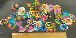 VINTAGE POGS LOT ASSORTED (50+/-) NICE CONDITION 71422 - Picture 1 of 3