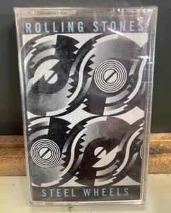 Sealed THE ROLLING STONES Steel Wheels Cassette Tape 1989 CBS - Picture 1 of 3