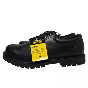 Tredsafe Herren Oxford Schuhe öl- & rutschfest Anti-Ermüdung Schnürschuhe schwarz Gary - Bild 1 von 8
