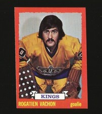 1973-74 Topps Hockey Card 64 Rogatien Vachon LA Los Angeles Kings #64