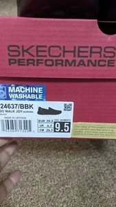 Skechers Womens Go Walk Joy 15600 Black Running Shoes Sneakers Size 9.5 - Picture 1 of 7