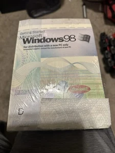 Microsoft Windows 98 Full Operating System: **FACTORY SEALED NEW** - Picture 1 of 4