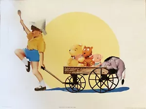 WINNIE-THE-POOH • The Parade Poster • Impossible to Find - Picture 1 of 1