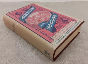 1965 HOUSEKEEPING IN OLD VIRGINIA MC Tyree Facsimile Reprint of 1879 Rare Jacket - Picture 1 of 12