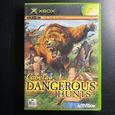 Cabelas Dangerous Hunts (2001) Xbox Game - Original X-Box Hunting Sim RPG FPS - Image 1 of 4