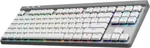 Logitech G515 TKL Low Profile Gaming Keyboard White Gray Tactile RGB NEW/SEALED - Picture 1 of 8