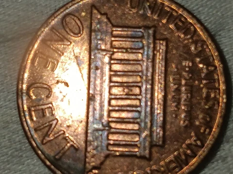 1977 D LINCOLN CENT DOUBLE DIE OBVERSE #01 TY in LIBERTY DDR  Epu USA Cover