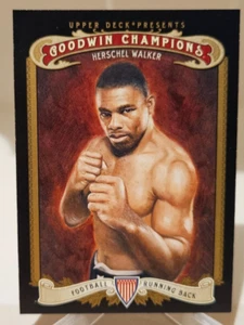 2012 Goodwin Champions HERSCHEL WALKER #3 - Picture 1 of 1