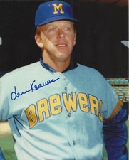 Lew Krausse 1970 1971 Milwaukee Brewers Signed Autographed 8x10 Photo COA