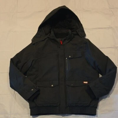Chaqueta de peso medio Hunter nueva sin etiquetas para hombre Liverpool Y8121HUM negra brezo XL Foto 1 de 4
