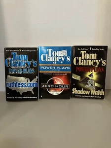 Tom Clancy Lot of 3 - Power Play Series - Picture 1 of 8