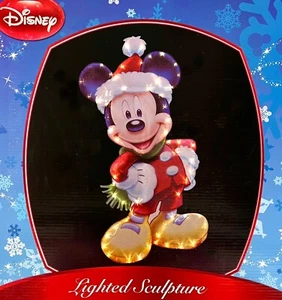 VTG 1990s Mickey 36" Light Sculpture NIB Disney Christmas Yard Display NEW w/Box - Picture 1 of 9