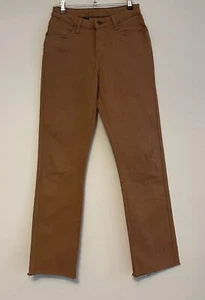 WRANGLER Brown Vintage Straight Jeans Ladies Size 0 X 34 Cotton 26 Inch XS - Picture 1 of 19