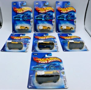 Hot Wheels #36 First Editions 36/100 LOTUS SPORT ELISE Yellow/Golds NIB Lot of 7 - Picture 1 of 7