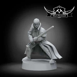 Dark empire Luke - BLACK REMNANT | Legion compatible - 3D printed - Picture 1 of 1