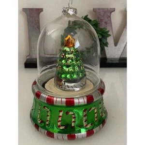 Mr Christmas Globo de Vidrio Musical Giratorio Árbol Cuerda Adorno O Árbol de Navidad - Imagen 1 de 22