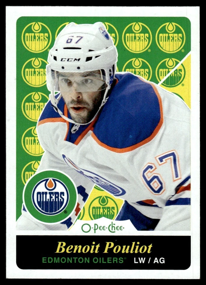 2015-16 O-Pee-Chee Retro Benoit Pouliot Edmonton Oilers #439 - Image 1 of 2