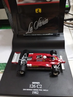 HotWheels F1 Ferrari 126 C2 #28 San Marino GP 1982 La Storia 1/43 - Immagine 1 di 3