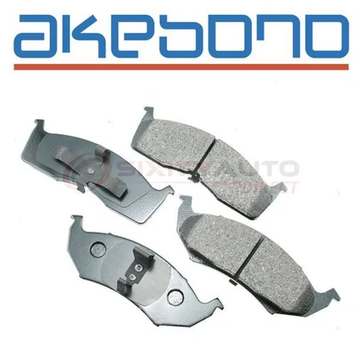 Akebono Pro-ACT Front Disc Brake Pad Set for 1993-1997 Eagle Vision - lw Foto 1 de 4