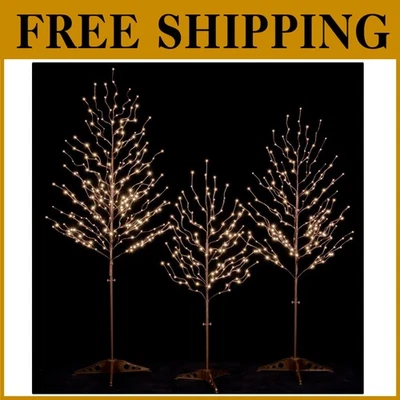 Star Light Tree Set with Warm White LEDs - 128/216/256 LEDs - Image 1 of 4
