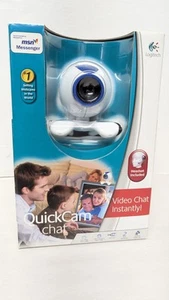 Logitech QuickCam USB 2 Web Cam Casque de Chat Vidéo Inclus 961402-0403 NEUF - Photo 1/7