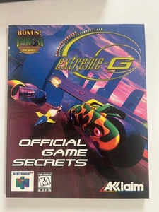 Extreme G Gioco Ufficiale Segreti Guida Strategica Acclaim per Nintendo 64 - Foto 1 di 2