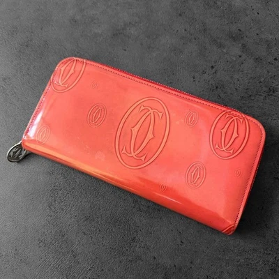 Cartera larga Cartier feliz cumpleaños auténtica Foto 1 de 4