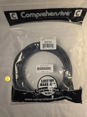 COMPREHENSIVE EXF Series 1/4 inch Plug to RCA Plug Premium Audio Cable 25ft NEW - Image 1 of 2