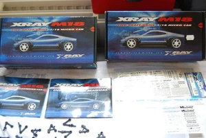 Xray M18 1/18 Micro Racing Bundle – Near x3, Extras, Vintage, Clean, Collectible - Bild 1 von 21
