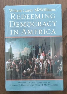 Redeeming Democracy in America by Wilson Carey McWilliams Hardcover New Sealed - Picture 1 of 5