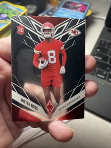 2022 Panini Phoenix - Rookies Silver #152 Justyn Ross (RC) Chiefs NFL - Picture 1 of 2