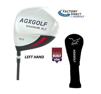 MEN'S LEFT HAND 460cc OVER SIZE GRAPHITE SHAFT DRIVER w/HEAD COVER CHOOSE LENGTH - Image 1 of 2