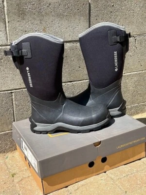 LACROSSE ALPHA THERMAL 644103 SIZE 14 FLEECE LINED COMPOSITE TOE NEOPRENE  - Image 1 of 4