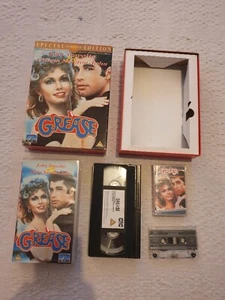 Grease Limited Edition VHS & Cassette Box set Limited Collectors Edition - Picture 1 of 15