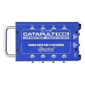 Transmisor de 4 canales catapulta radial TX4L con E/S equilibradas -¡Nuevo!- ProSoundUniverse. - Imagen 1 de 1