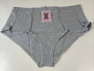 Bragas Savage X Fenty para mujer algodón esencial gris claro talla 3X Foto 1 de 4