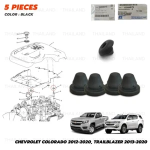Set 5pc Rubber Grommet Insulator Fits Chevrolet Colorado Trailblazer 2012 - 2020 - Imagen 1 de 10