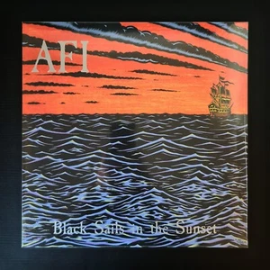 AFI - BLACK SAILS IN THE SUNSET Limited Edition SUNSPOT Vinyl LP US Store Import - Picture 1 of 3