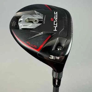 TaylorMade Stealth 2 Plus #3 Wood 15.0 Mitsubishi Kai'li Blue FW 75 Stiff - Picture 1 of 11