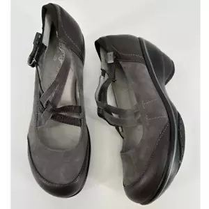 Jambu Toronto grau bequeme orthopädische rutschfeste Wildlederschuhe 9M - Bild 1 von 9