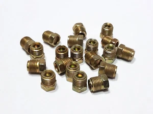 (10) WEATHERHEAD Eaton 131x4 1/4" Steel Plug Inverted Flare - Adapter - Picture 1 of 6