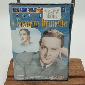 FACTORY SEALED DVD MY FAVORITE BRUNETTE BOB HOPE CLASSIC MOVIES VIDEOS - Picture 1 of 3