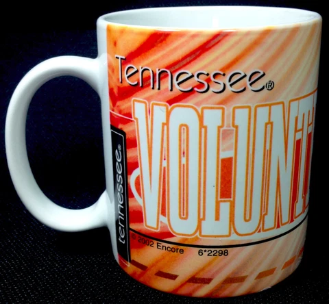 Tennessee Volunteers Mug Orange Encore Officially Licensed Collegiate Product Cover