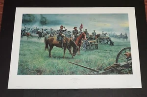 Mort Kunstler - Forming The Line - Bürgerkriegsdruck - neuwertig - ungerahmt - Bild 1 von 8