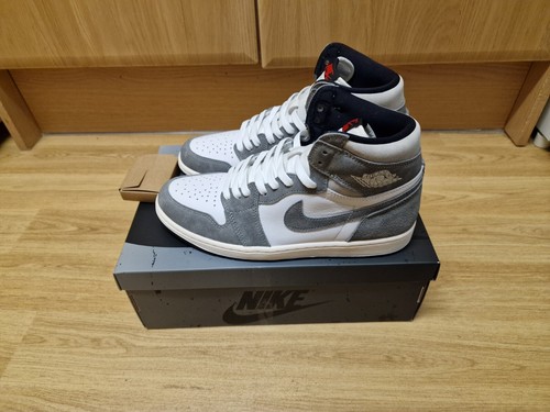 Air Jordan 1 Retro High OG nero lavato taglia UK9