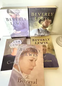 Lot of 5 Beverly Lewis Abram's Daughters Complete series 1-5 Amish Romance - Picture 1 of 6