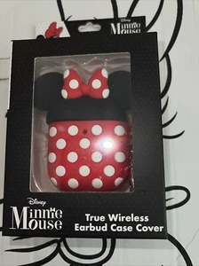 NEW MINNIE MOUSE AUTHENTIC DISNEY CUTE TRUE WIRELESS EARBUD AIRPODS CASE COVER - Picture 1 of 11