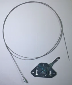 CABLE LIBERACIÓN CAPÓ CON MANGO VOLKSWAGEN T1 BUG SUPER BEETLE 69-79 GHIA T3 68-74 - Imagen 1 de 1