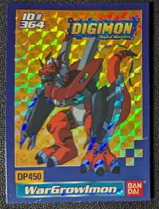 Digimon Toy Exclusivo Wargrowlmon ID #364 HP Holo - Imagen 1 de 4